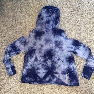 Girls justice cold shoulder hoodie 18plus